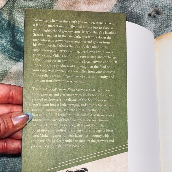 🍅From Garden to Table🍅 FARM FRESH HARDBACK COOKBOOK ⭐️NWT - Picture 3 of 11